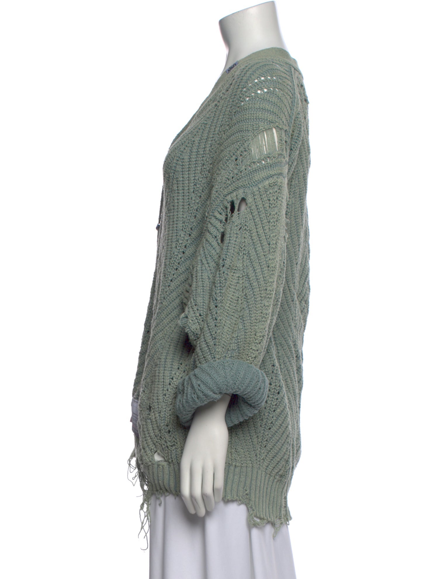 Maison Mihara Yasuhiro V-Neck Sweater