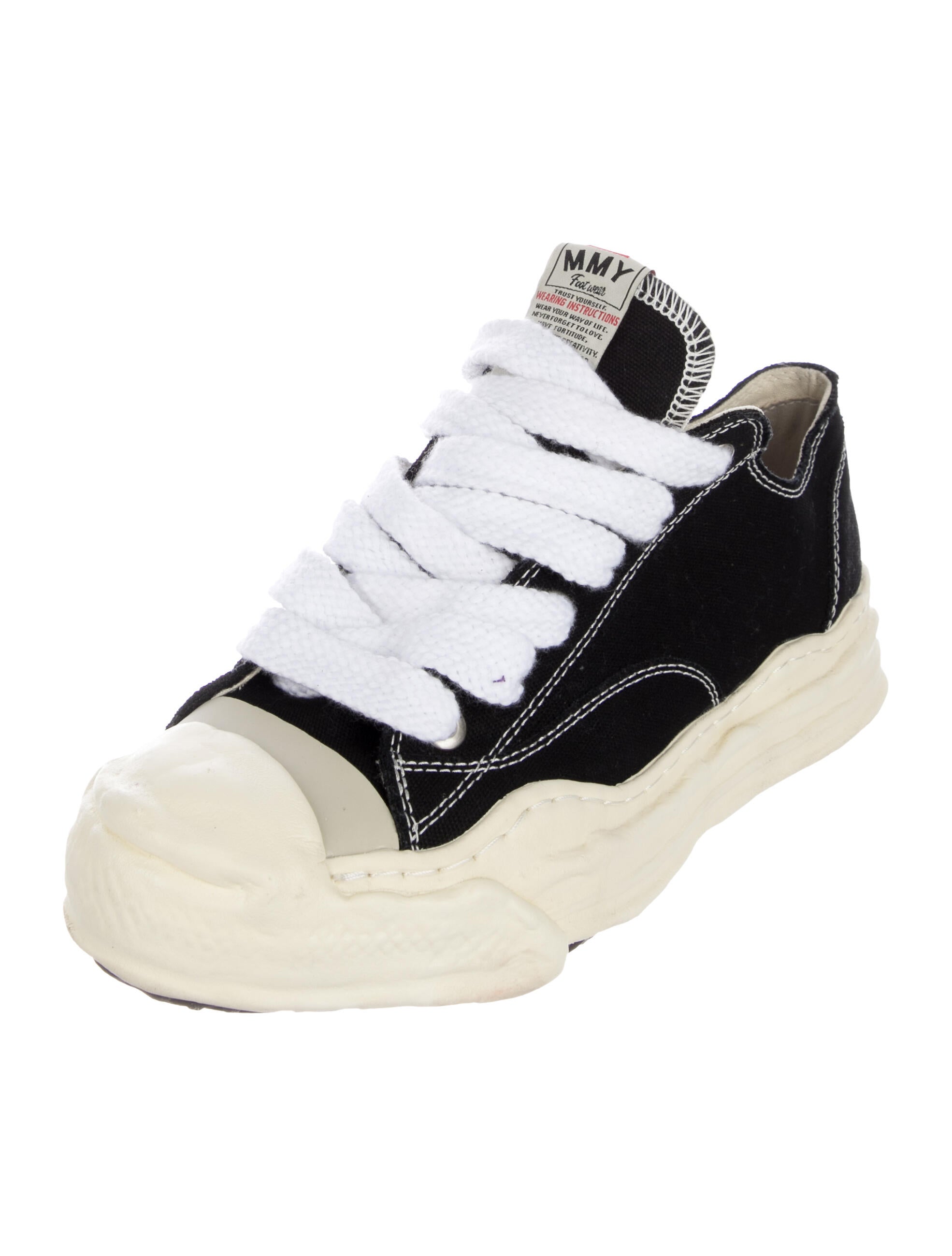 Maison Mihara Yasuhiro Canvas Athletic Sneakers