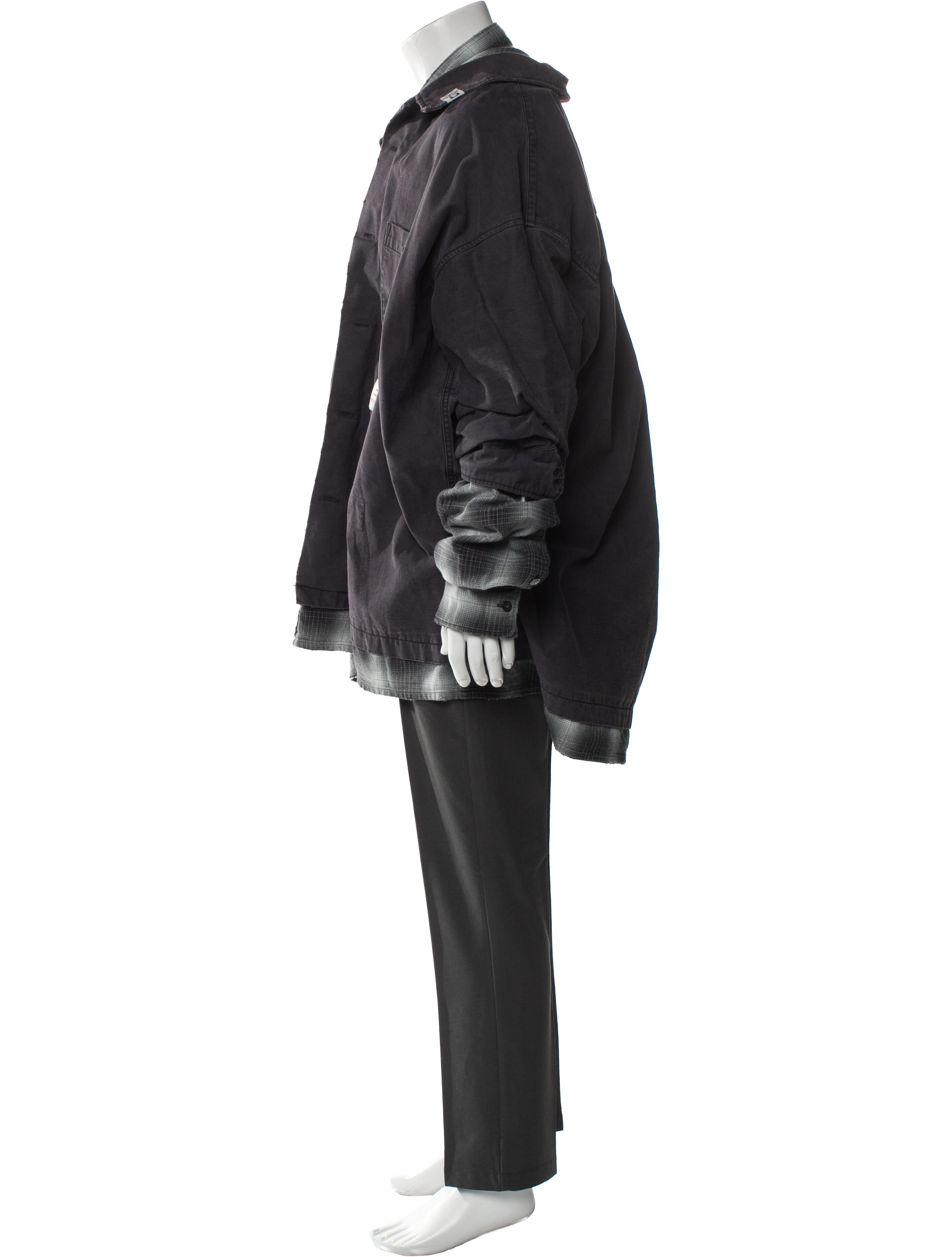 Maison Mihara Yasuhiro Graphic Print Parka