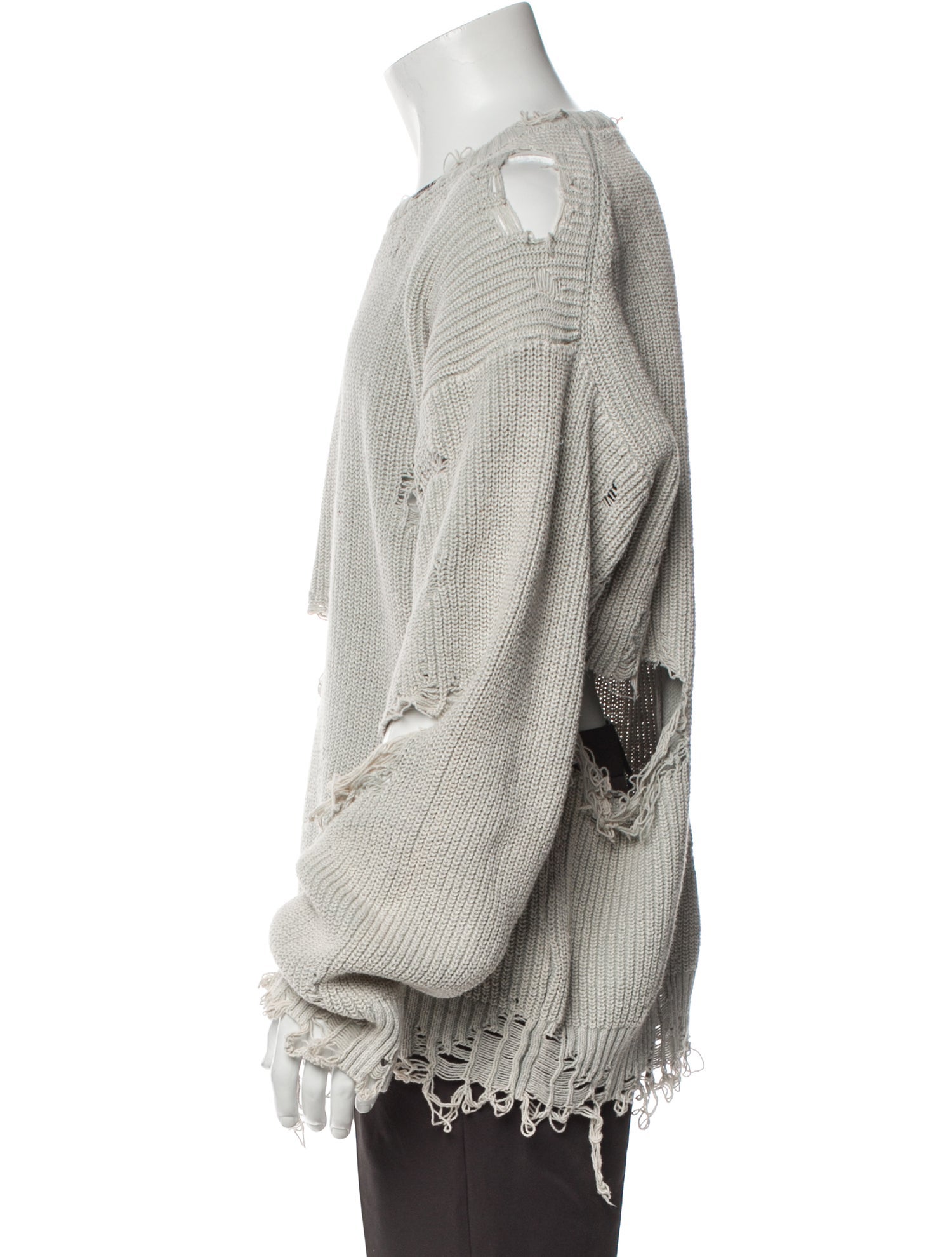 Maison Mihara Yasuhiro Crew Neck Long Sleeve Pullover w/ Tags