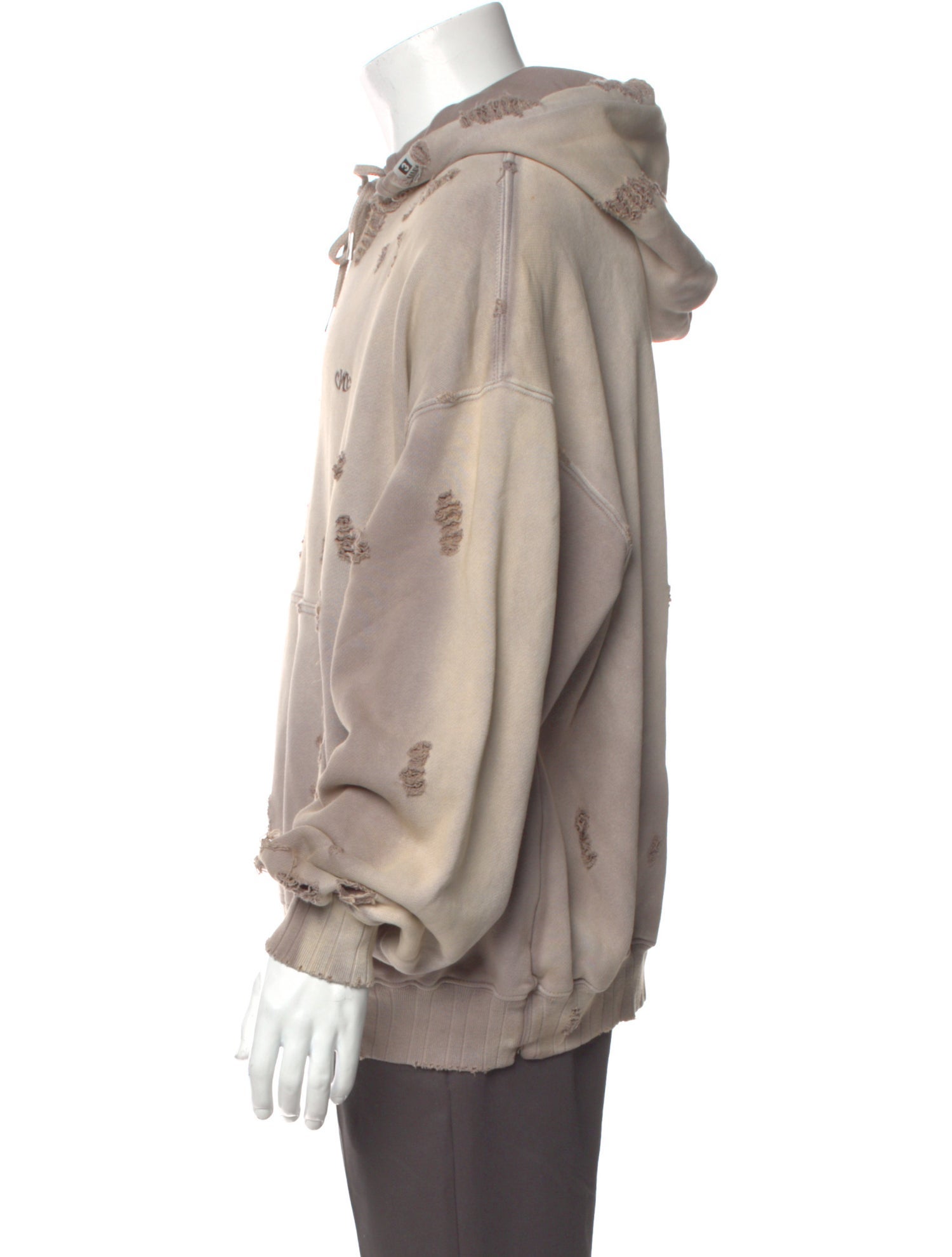 Maison Mihara Yasuhiro Crew Neck Long Sleeve Hoodie