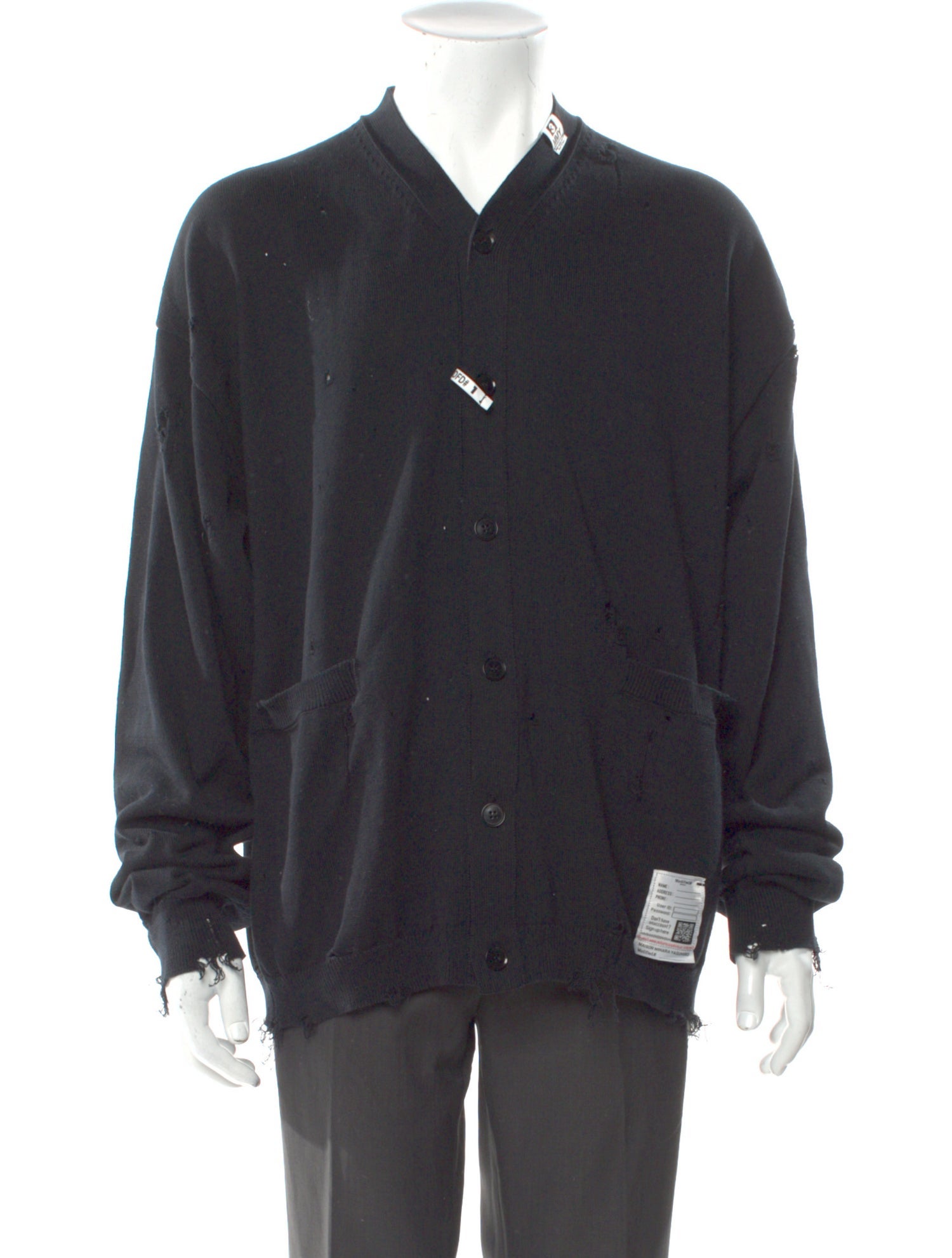 Maison Mihara Yasuhiro 2023 V-Neck Cardigan