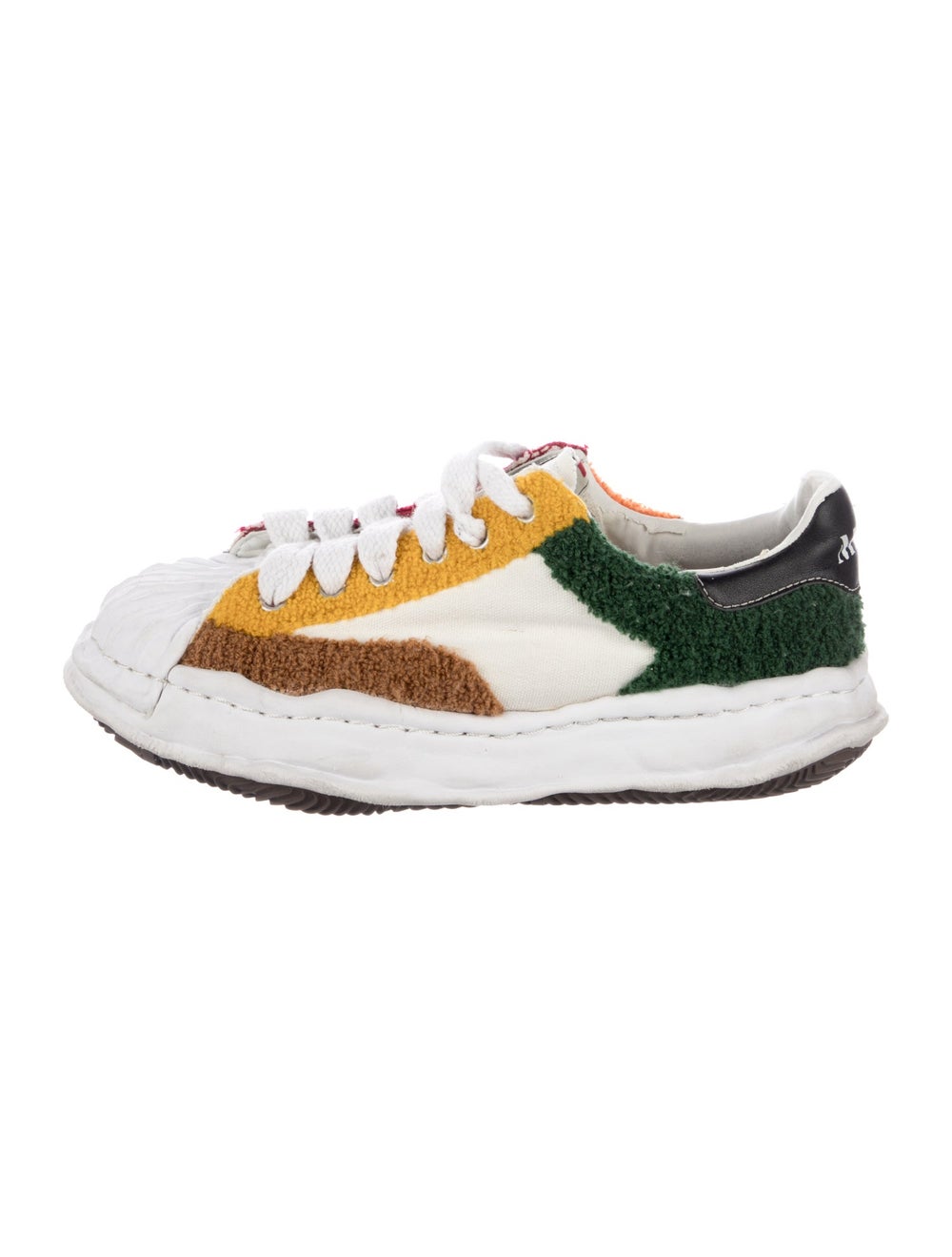 Maison Mihara Yasuhiro Canvas Patterned Sneakers - image 1