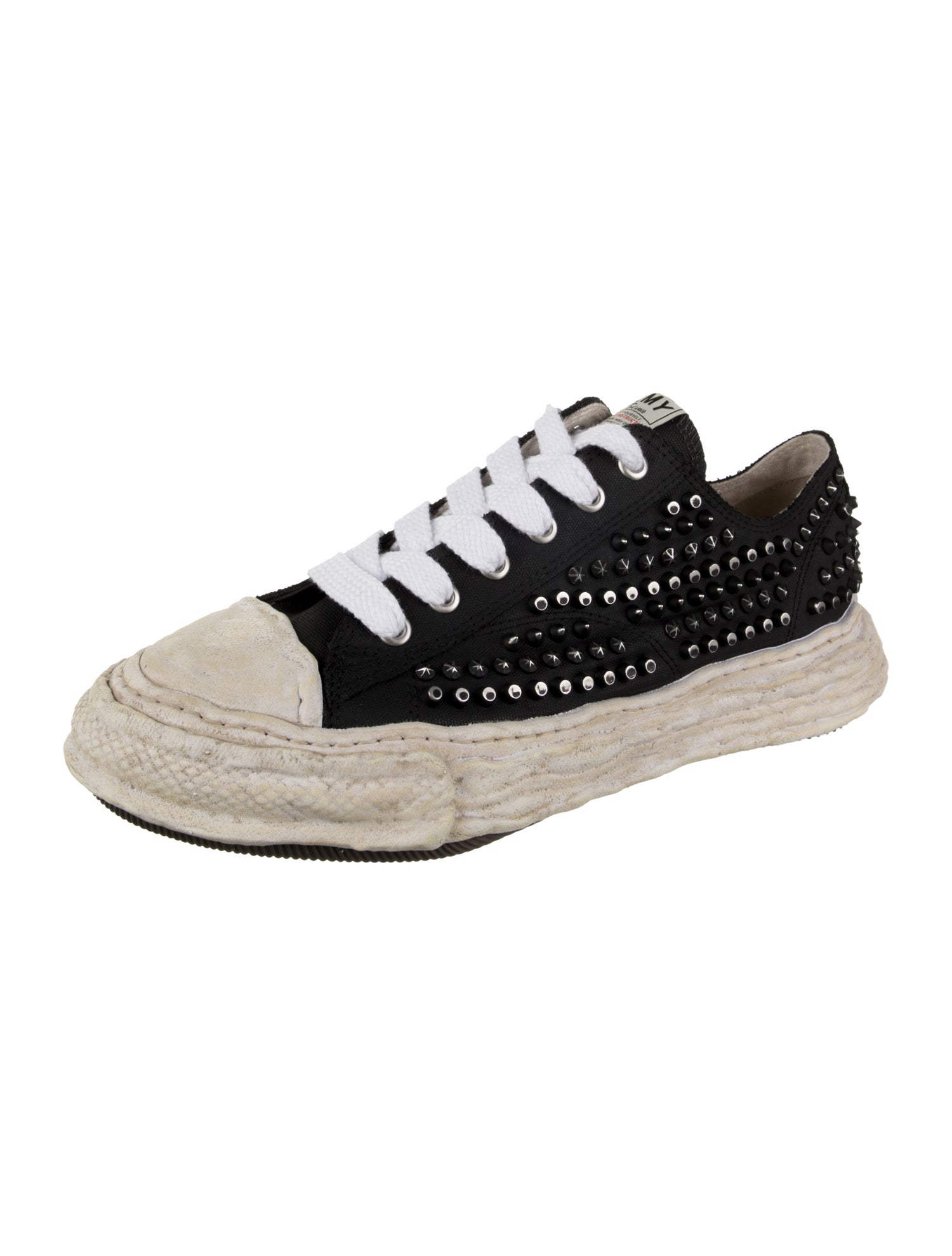 Maison Mihara Yasuhiro Canvas Studded Accents Sneakers w/ Tags