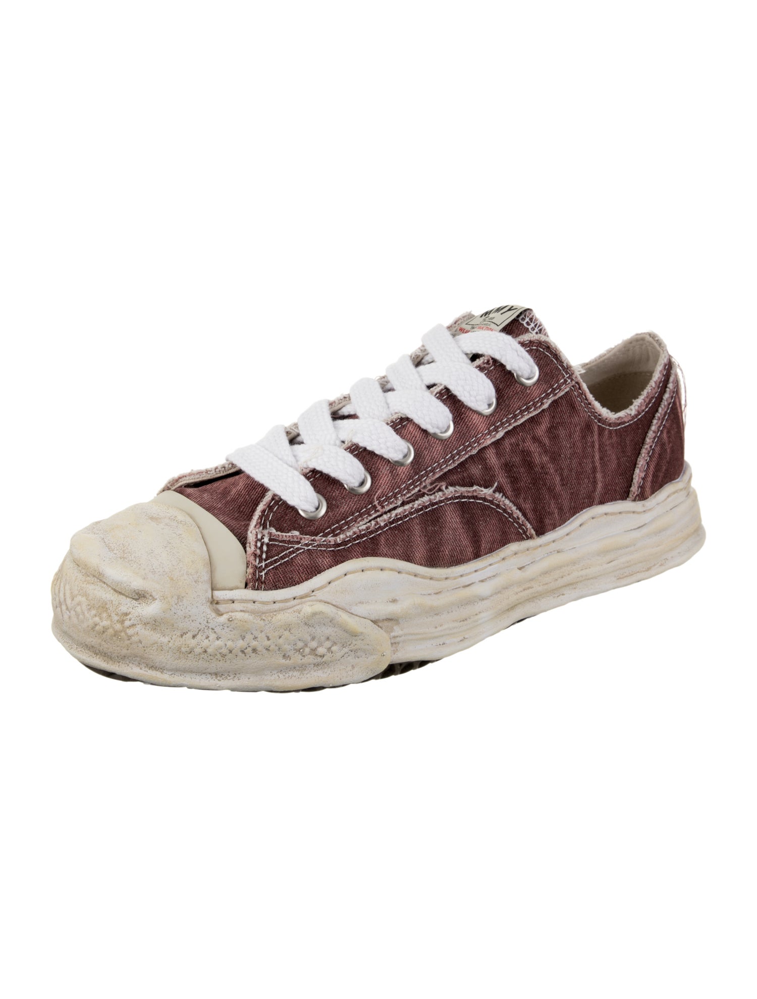 Maison Mihara Yasuhiro Distressed Accents Sneakers w/ Tags
