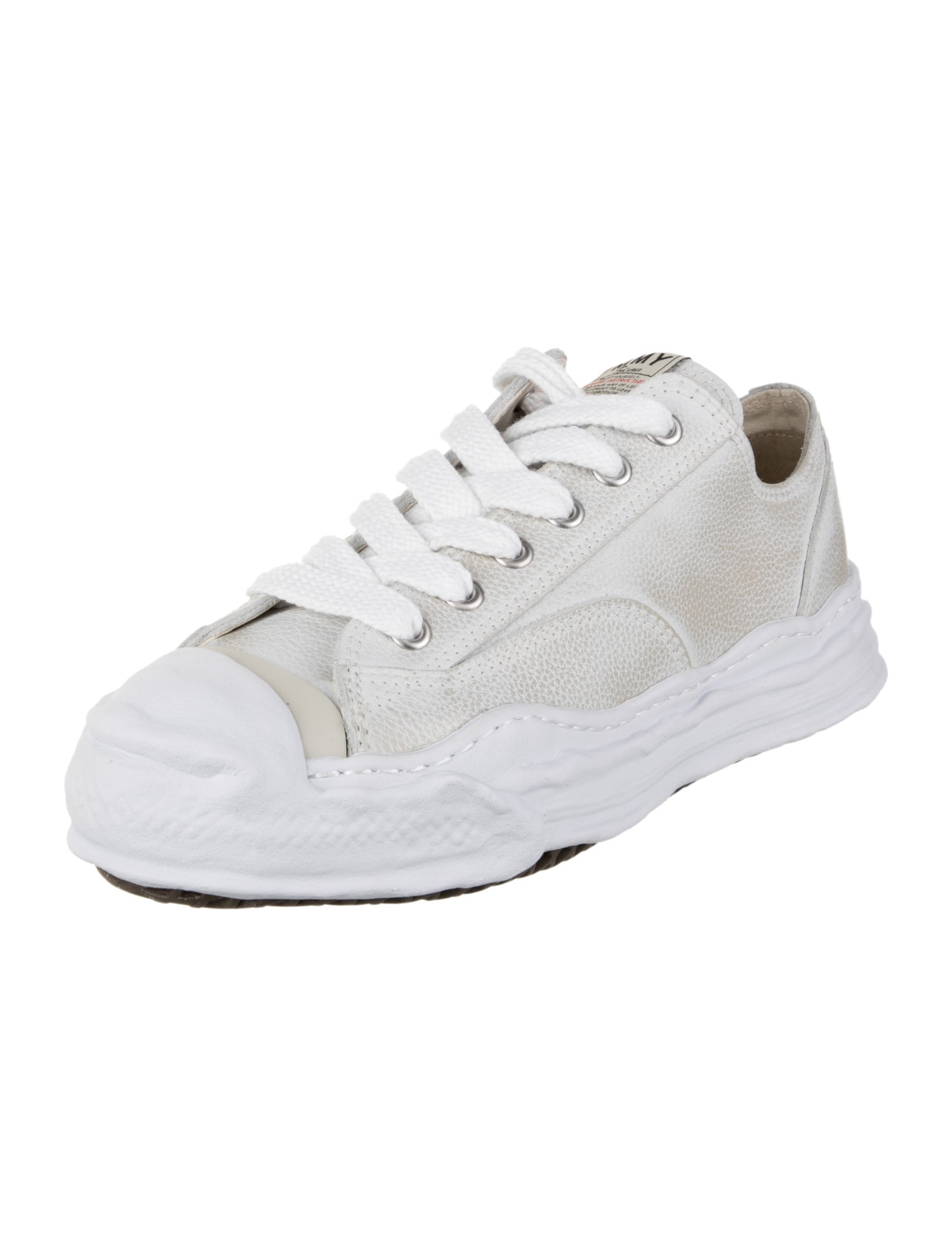 Maison Mihara Yasuhiro Leather Sneakers w/ Tags