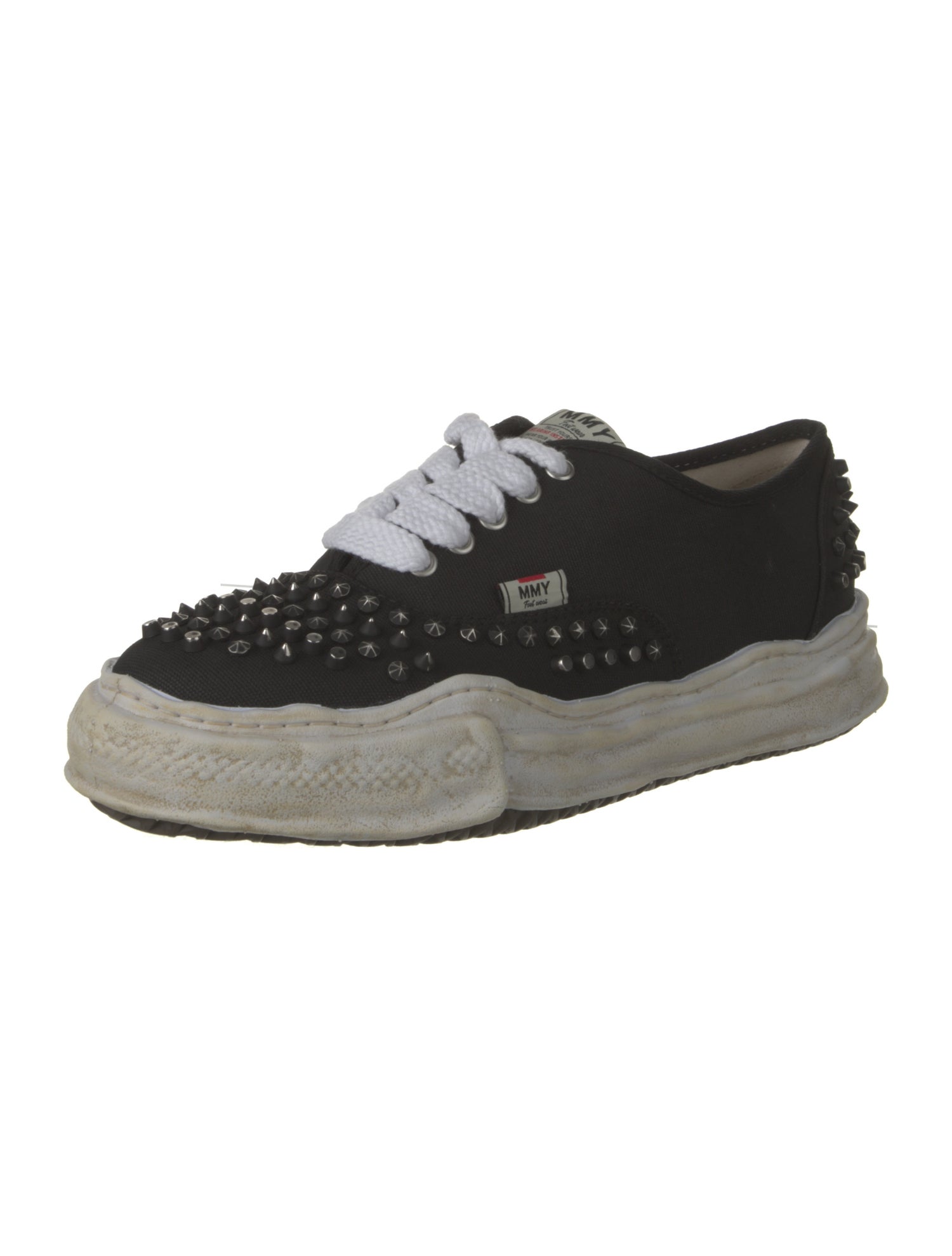 Maison Mihara Yasuhiro Canvas Distressed Accents Sneakers w/ Tags