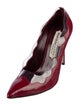 Marskinryyppy Patent Leather T-Strap Pumps