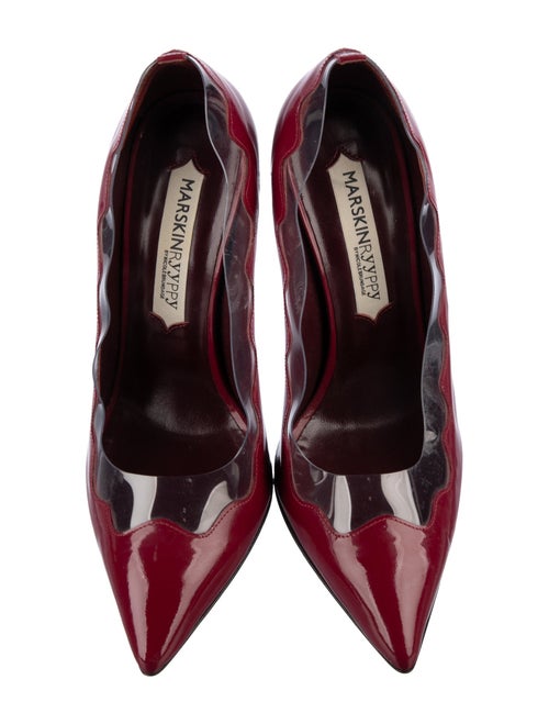 Marskinryyppy Patent Leather T-Strap Pumps