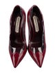 Marskinryyppy Patent Leather T-Strap Pumps