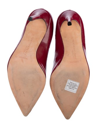 Marskinryyppy Patent Leather T-Strap Pumps