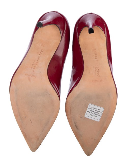 Marskinryyppy Patent Leather T-Strap Pumps