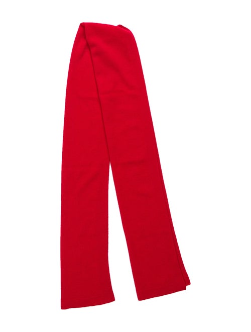 Manrico Cashmere Cashmere Scarf Red