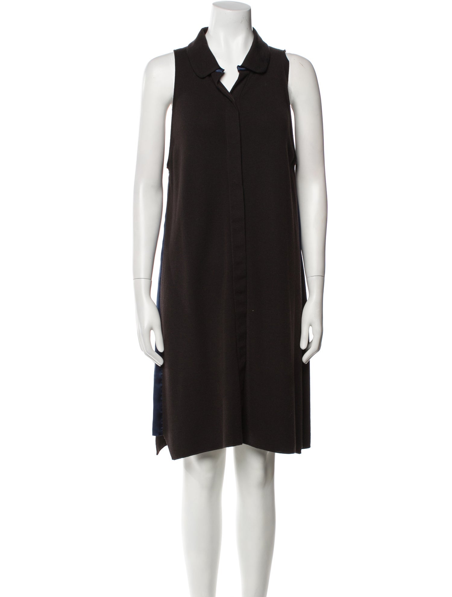 Manrico Cashmere Cashmere Knee-Length Dress