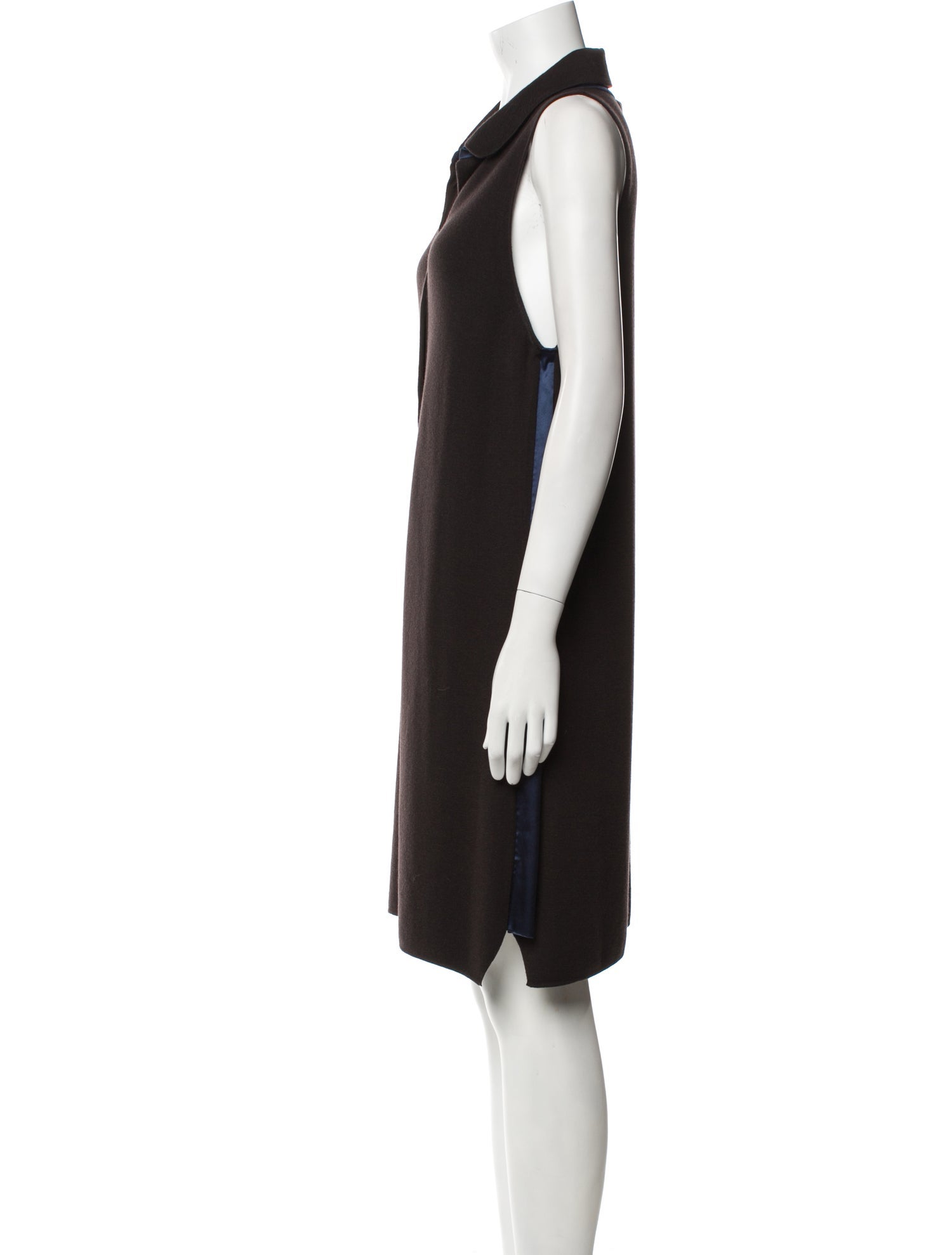 Manrico Cashmere Cashmere Knee-Length Dress