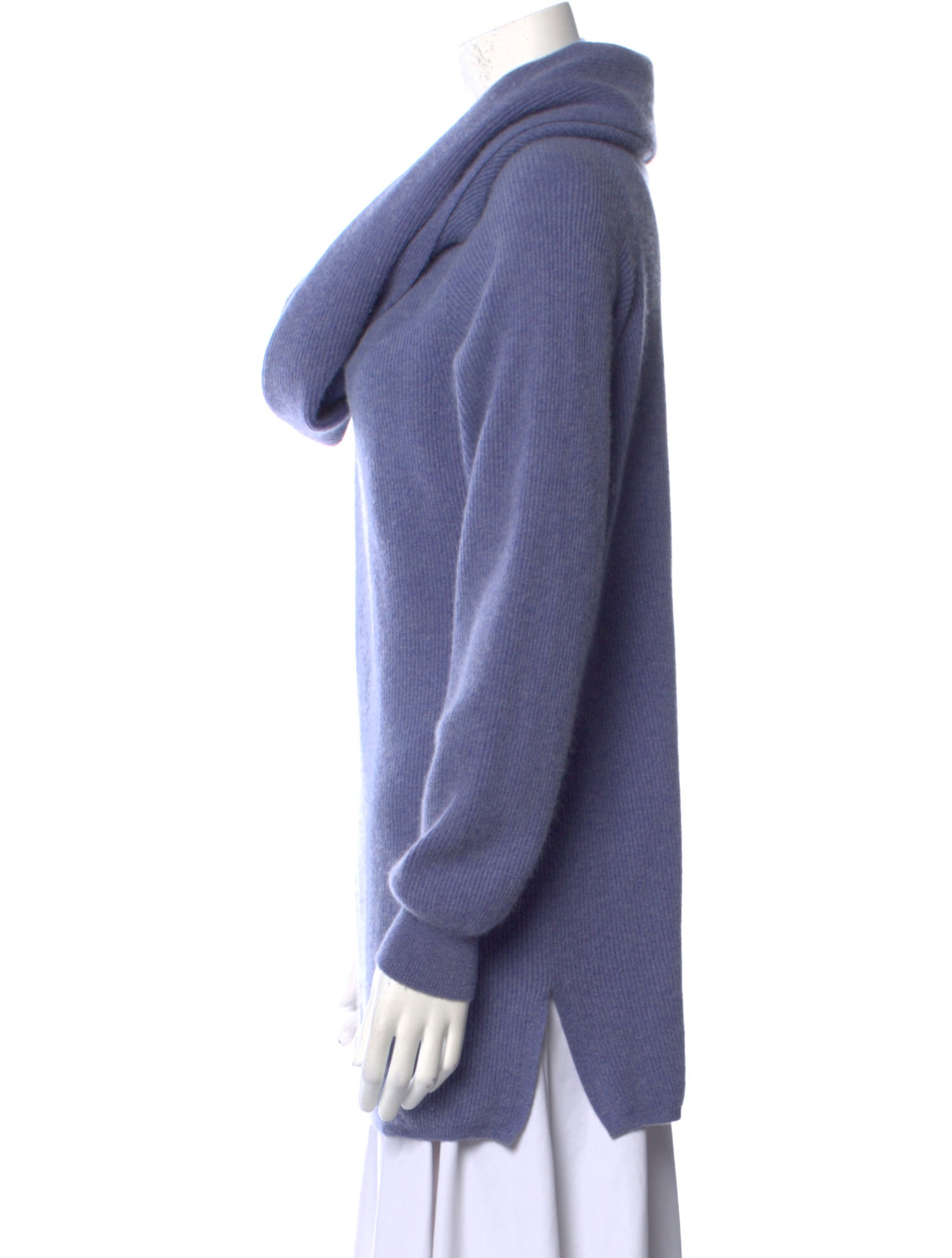 Manrico Cashmere Cashmere Cowl Neck Sweater