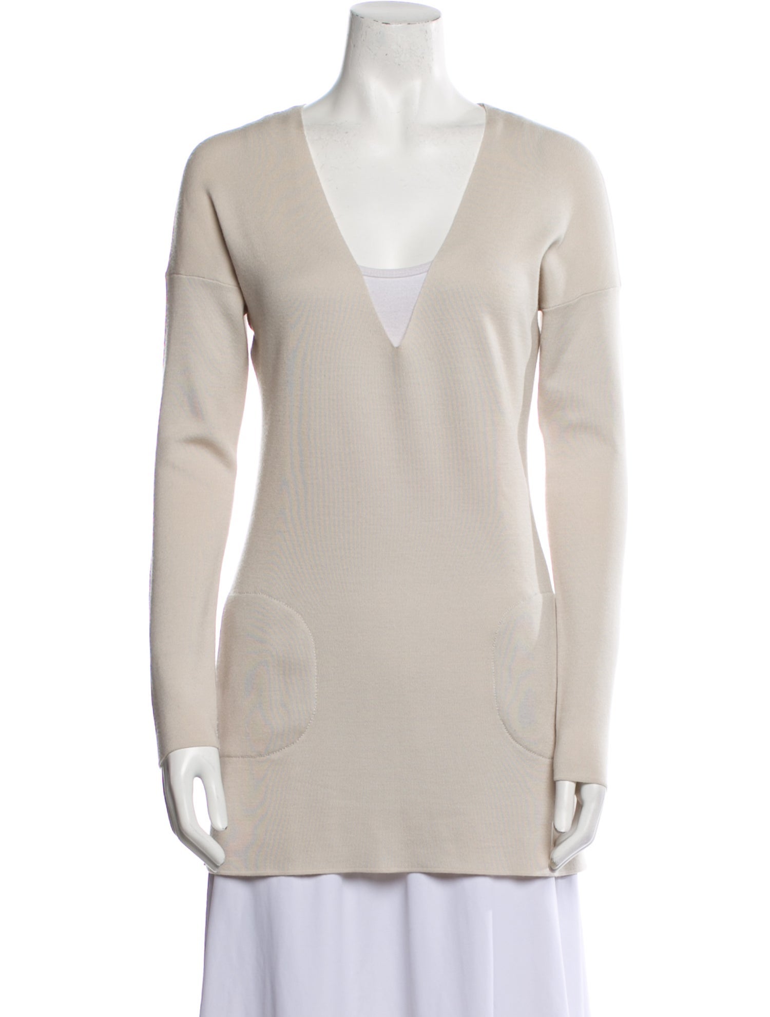 Manrico Cashmere Cashmere V-Neck Sweater