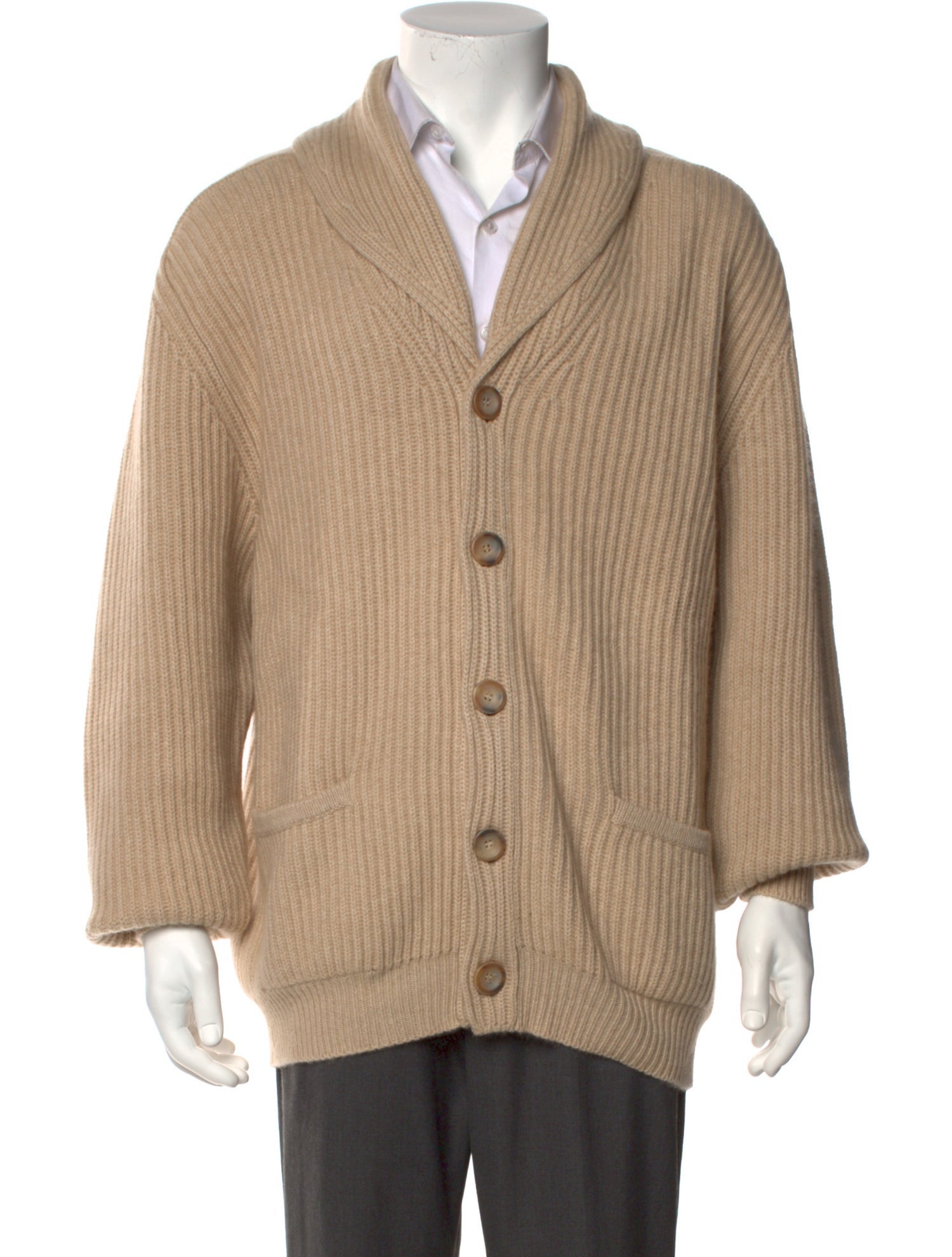 Manrico Cashmere Cashmere V-Neck Cardigan