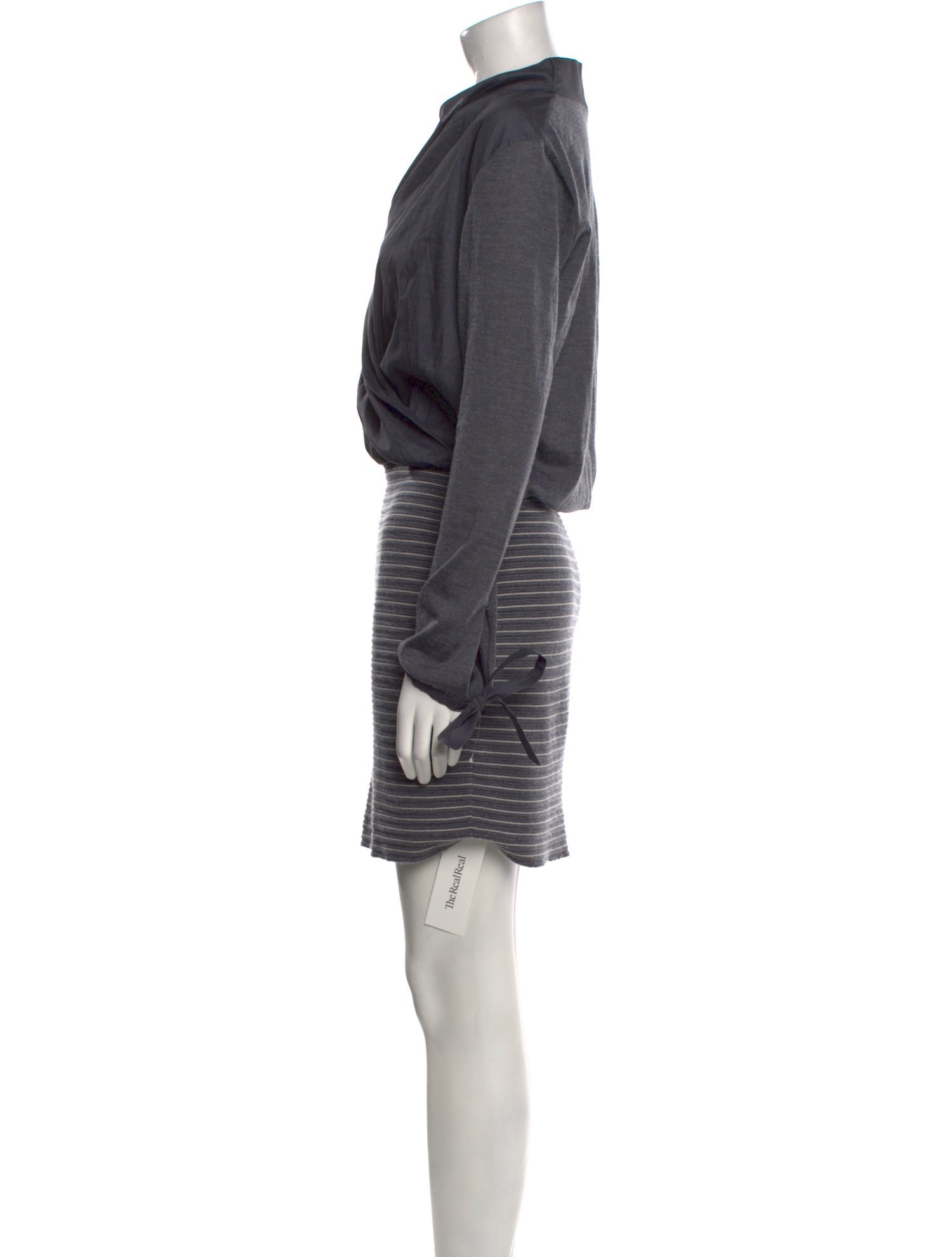 Manrico Cashmere Cashmere Mini Dress