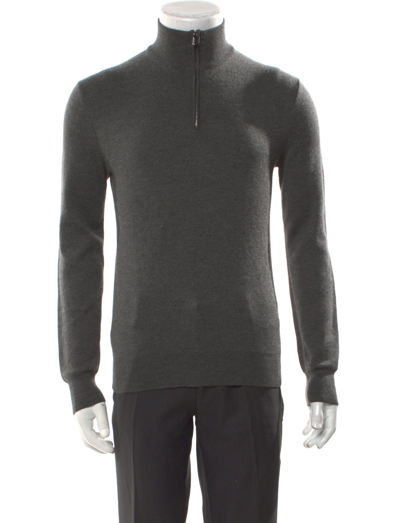 Manrico Cashmere Cashmere Turtleneck Polo Sweater