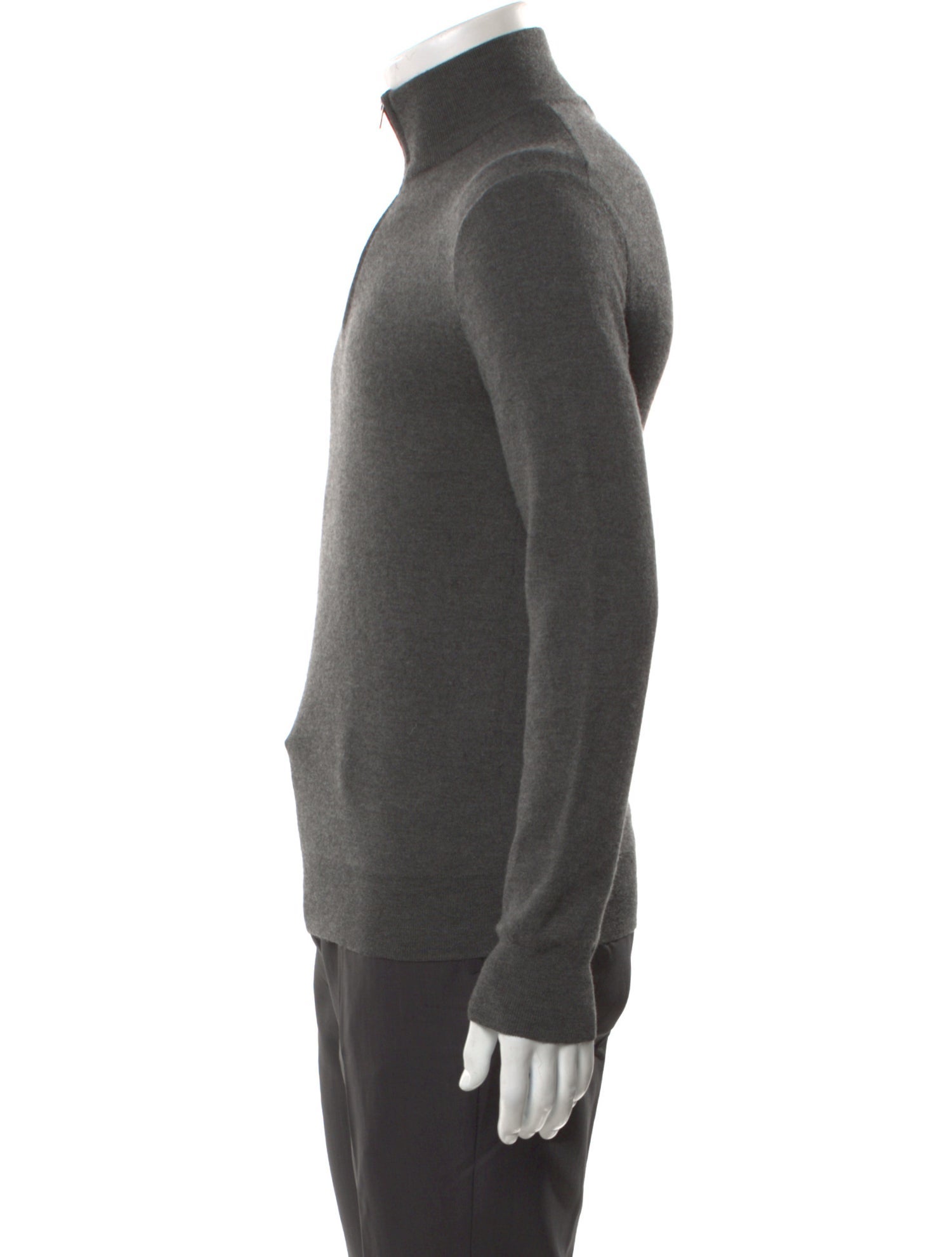 Manrico Cashmere Cashmere Turtleneck Polo Sweater