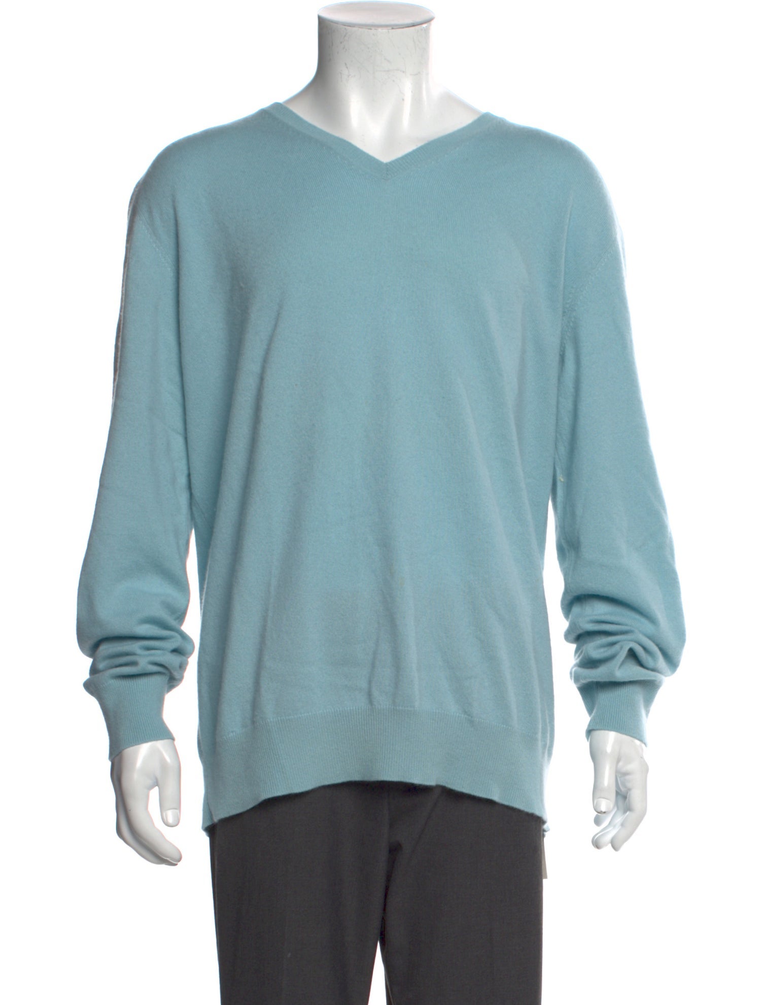 Manrico Cashmere Cashmere V-Neck Pullover