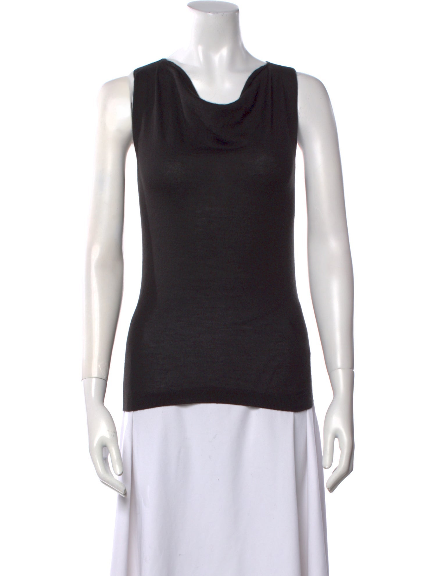 Manrico Cashmere Cashmere Cowl Neck Sweater