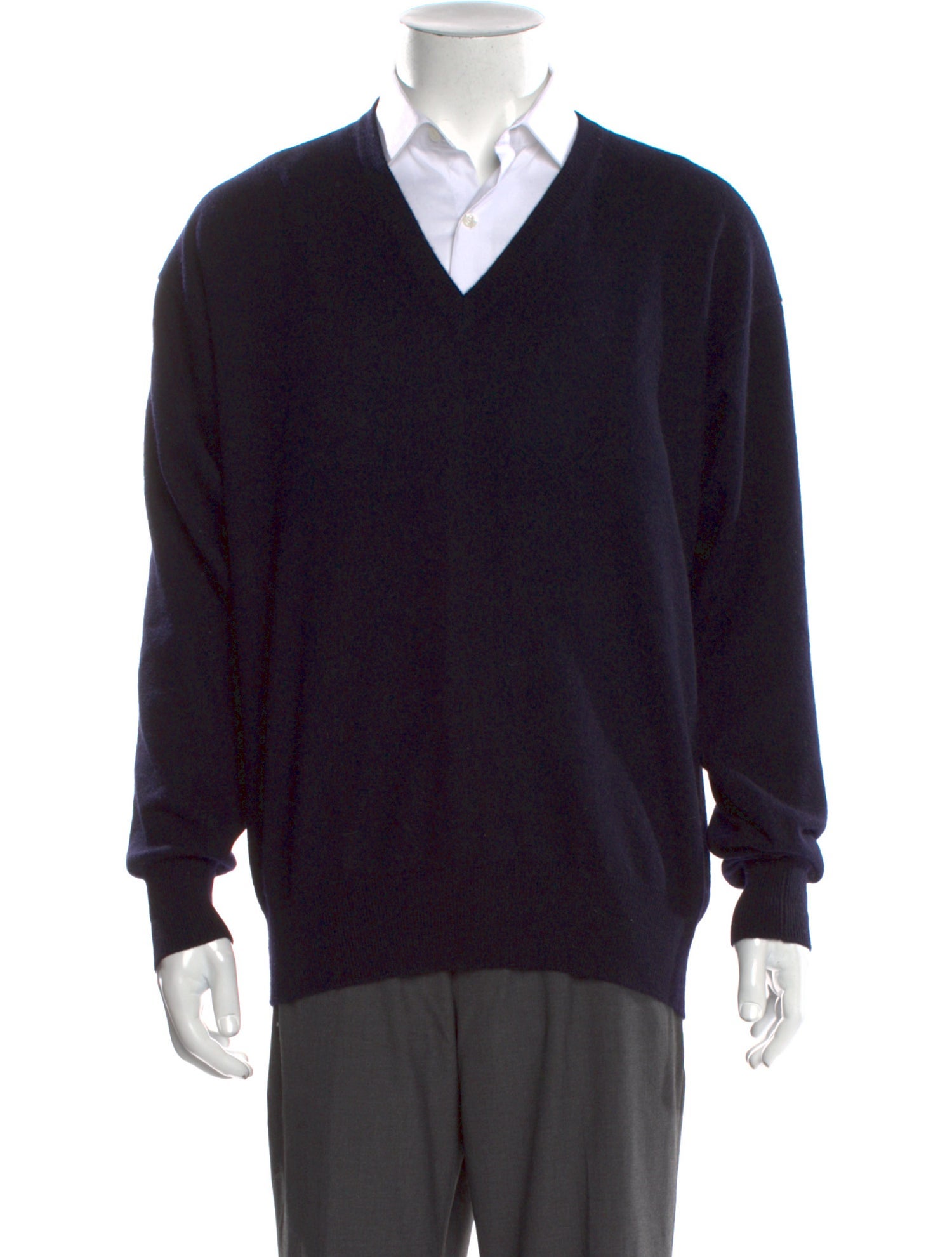 Manrico Cashmere Cashmere V-Neck Pullover