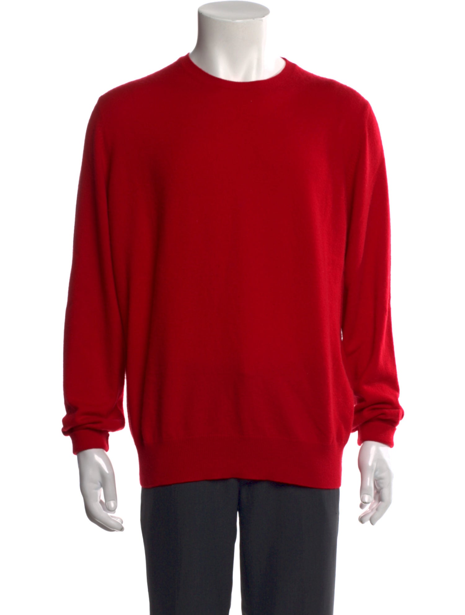 Manrico Cashmere Cashmere Crew Neck Pullover