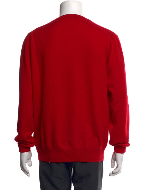 Manrico Cashmere Cashmere Crew Neck Pullover