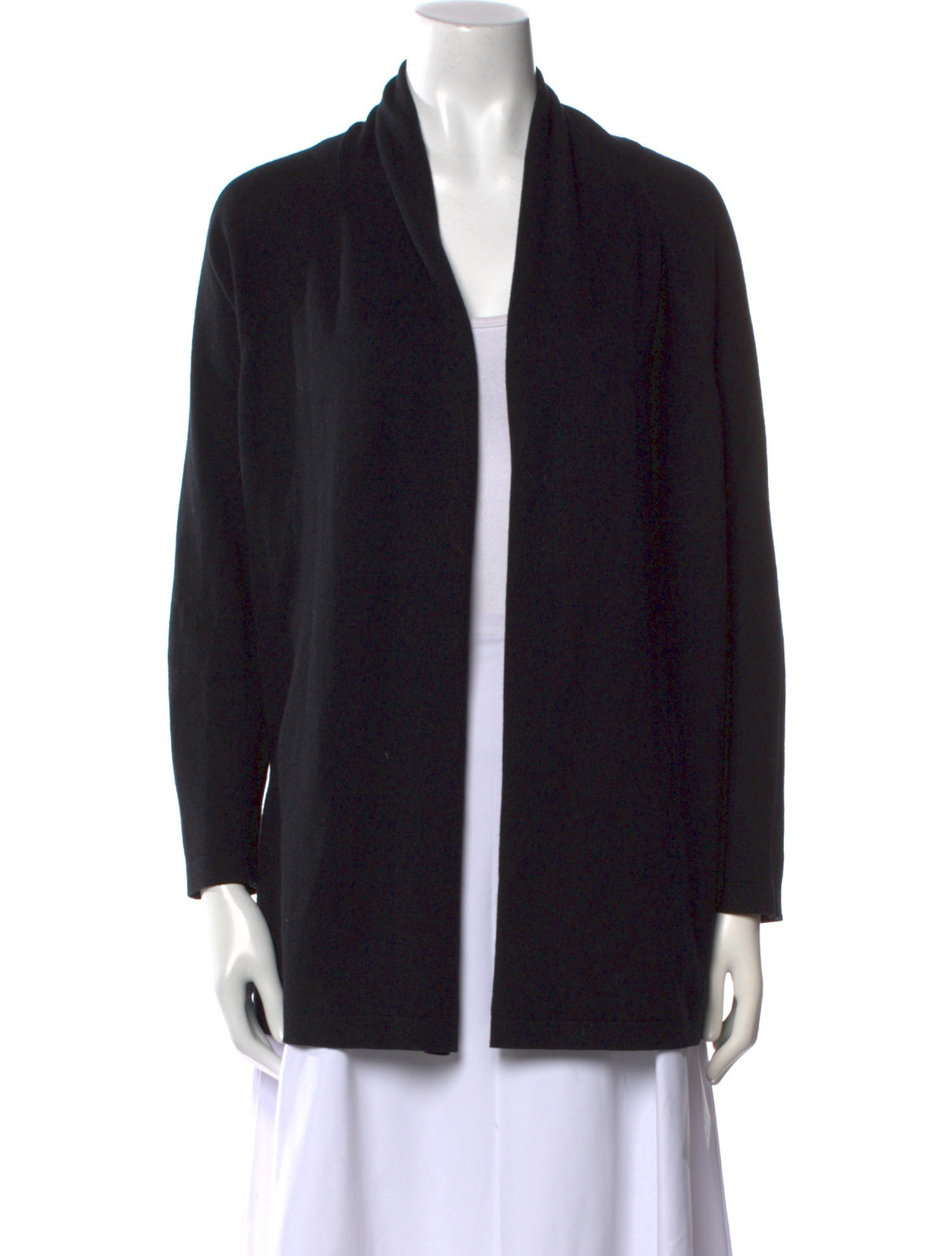 Manrico Cashmere Cashmere Open Front Sweater