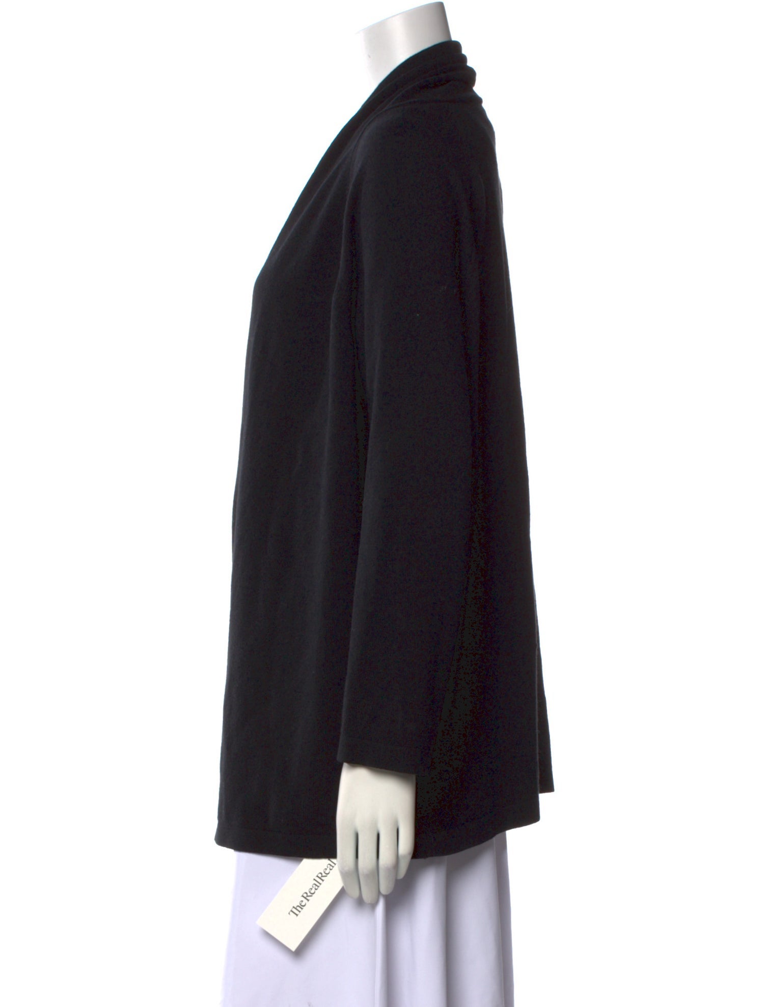 Manrico Cashmere Cashmere Open Front Sweater