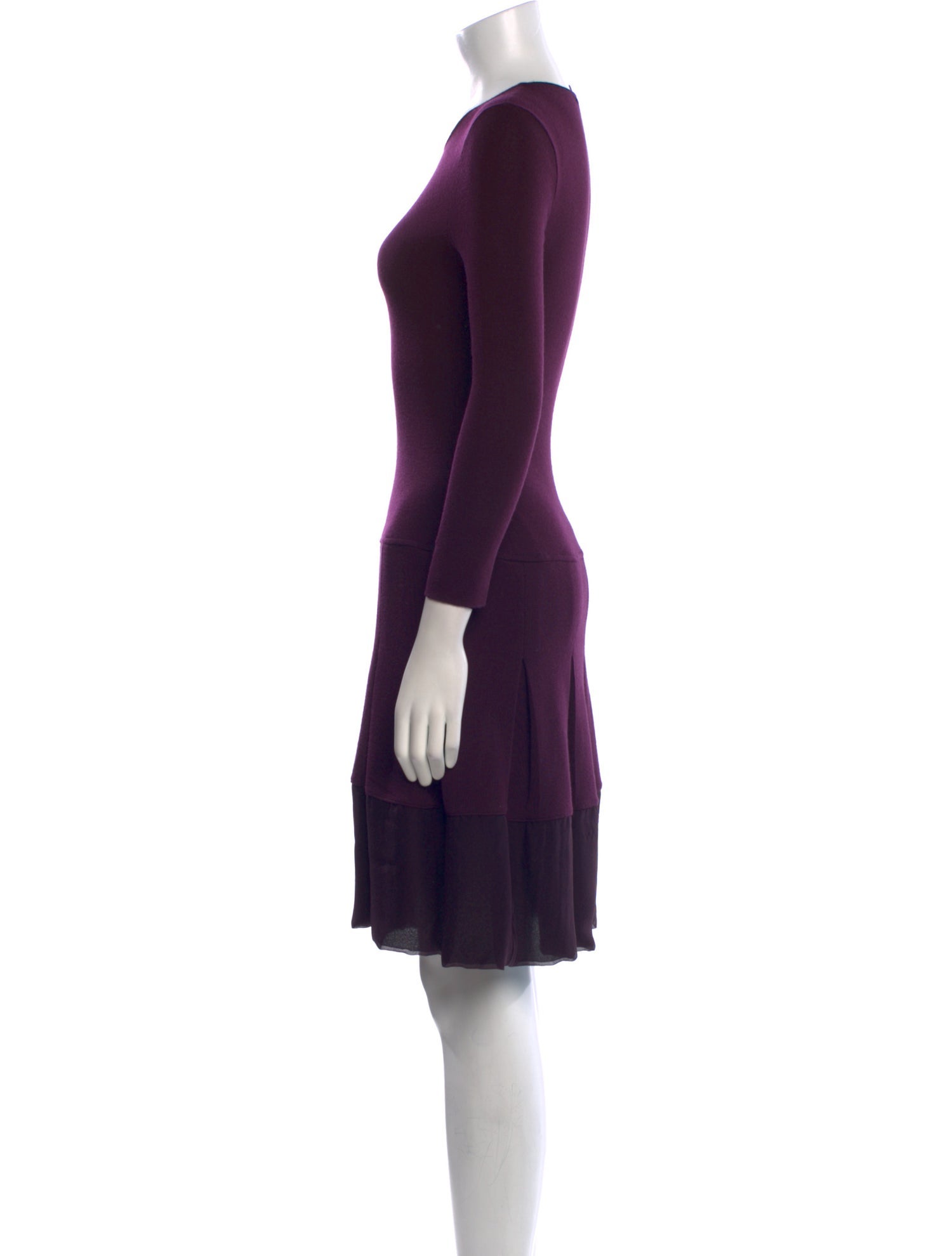 Manrico Cashmere Cashmere Knee-Length Dress