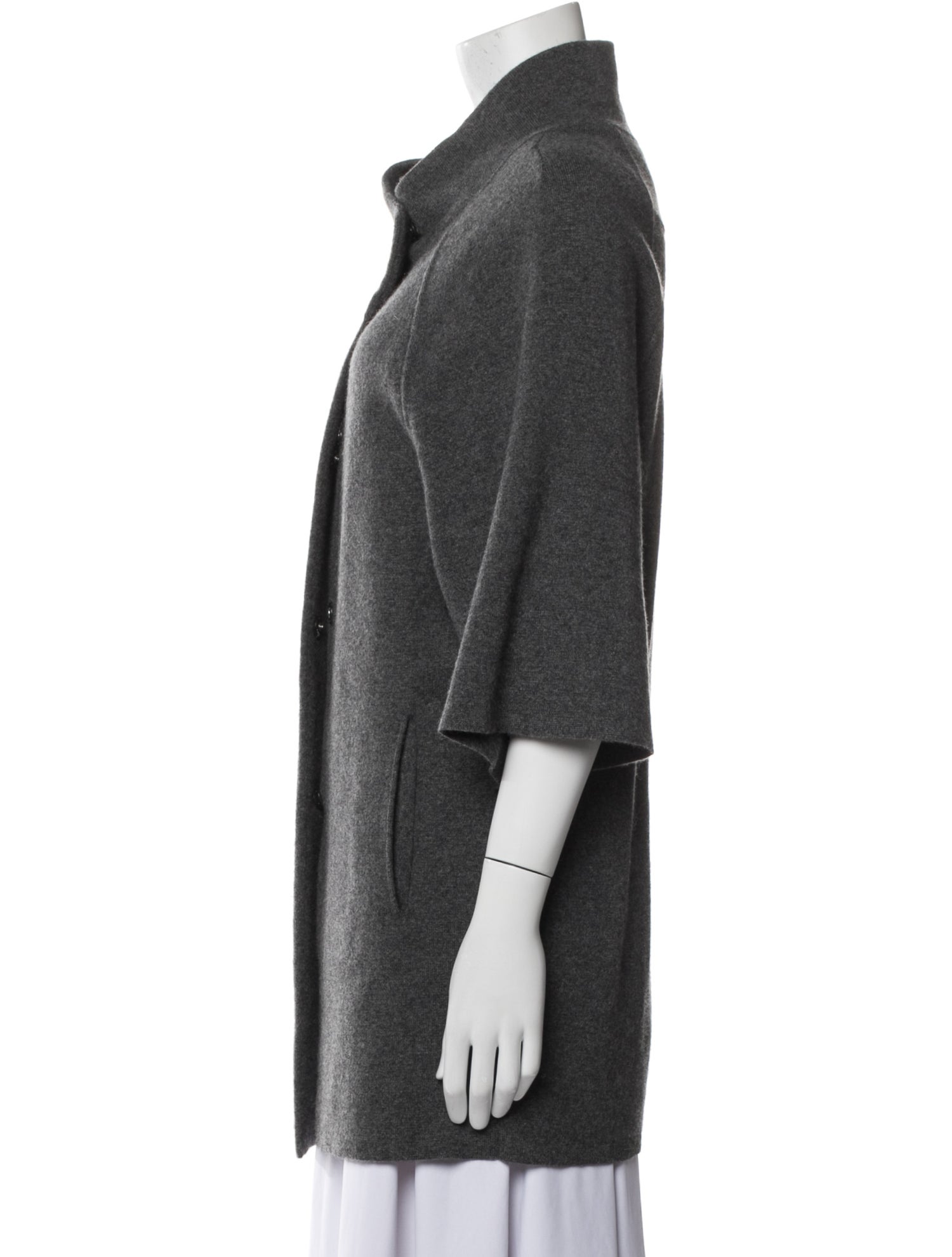 Manrico Cashmere Cashmere Mock Neck Sweater