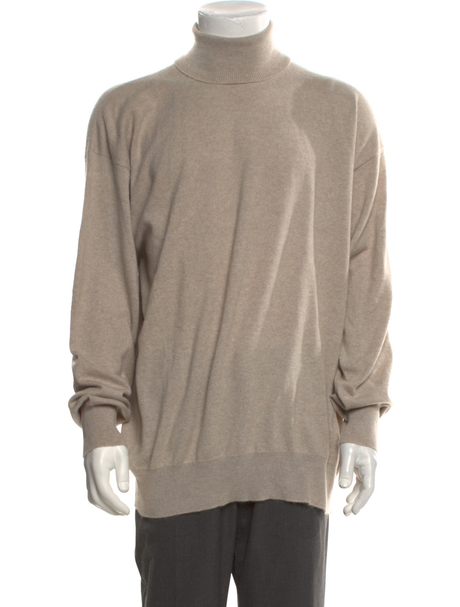Manrico Cashmere Cashmere Turtleneck Pullover