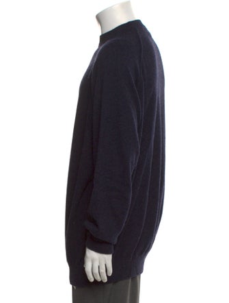 Manrico Cashmere Cashmere Crew Neck Pullover