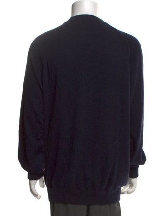 Manrico Cashmere Cashmere Crew Neck Pullover
