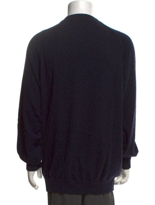 Manrico Cashmere Cashmere Crew Neck Pullover