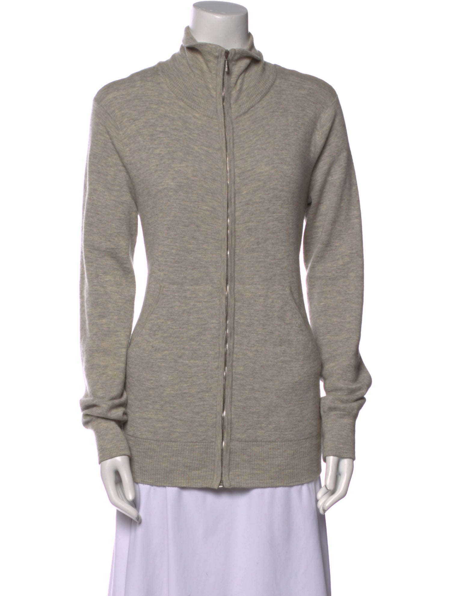 Manrico Cashmere Cashmere Mock Neck Sweater