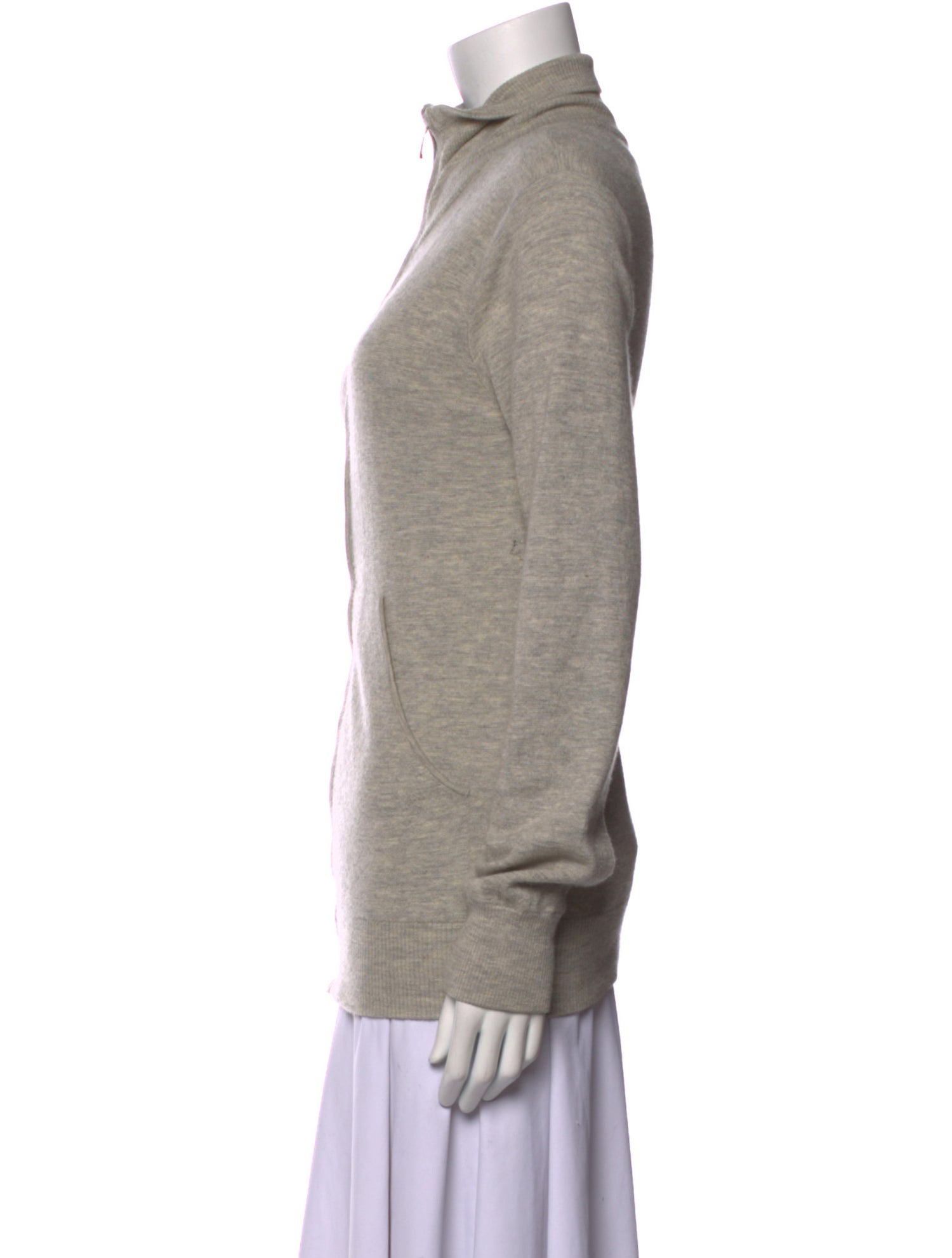 Manrico Cashmere Cashmere Mock Neck Sweater