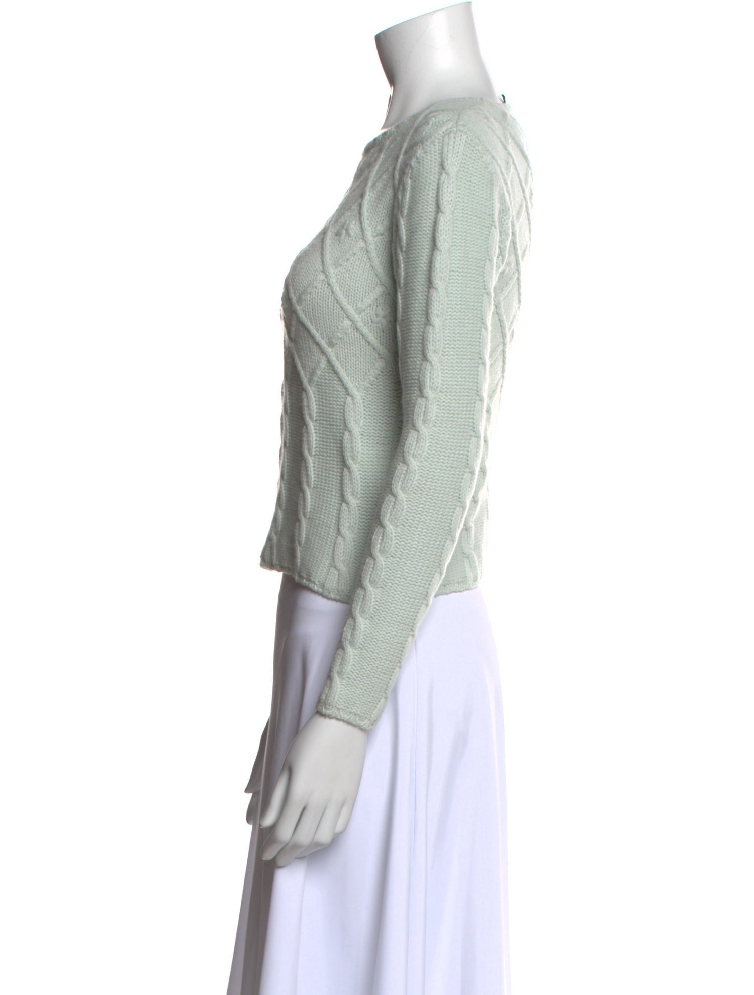 Manrico Cashmere Bateau Neckline Sweater