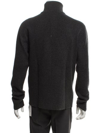 Manrico Cashmere Cashmere Turtleneck Polo Sweater