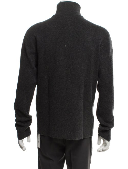 Manrico Cashmere Cashmere Turtleneck Polo Sweater