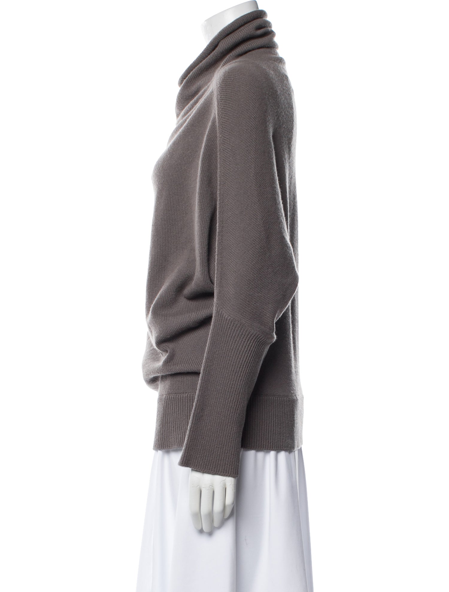 Manrico Cashmere Cashmere Cowl Neck Sweater