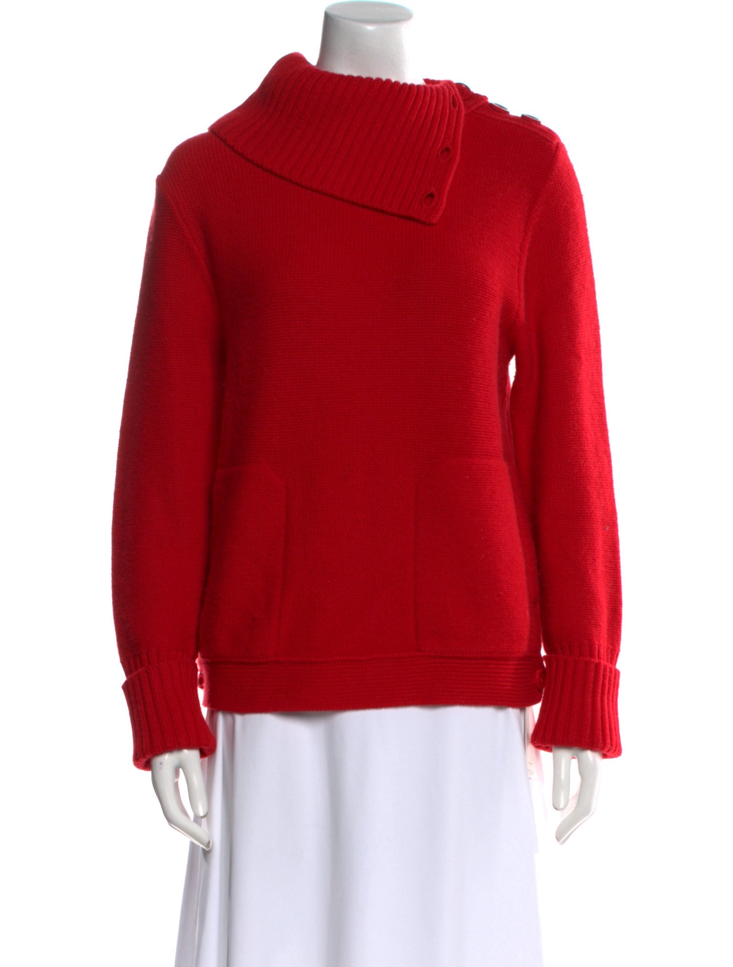 Manrico Cashmere Cashmere Cowl Neck Sweater