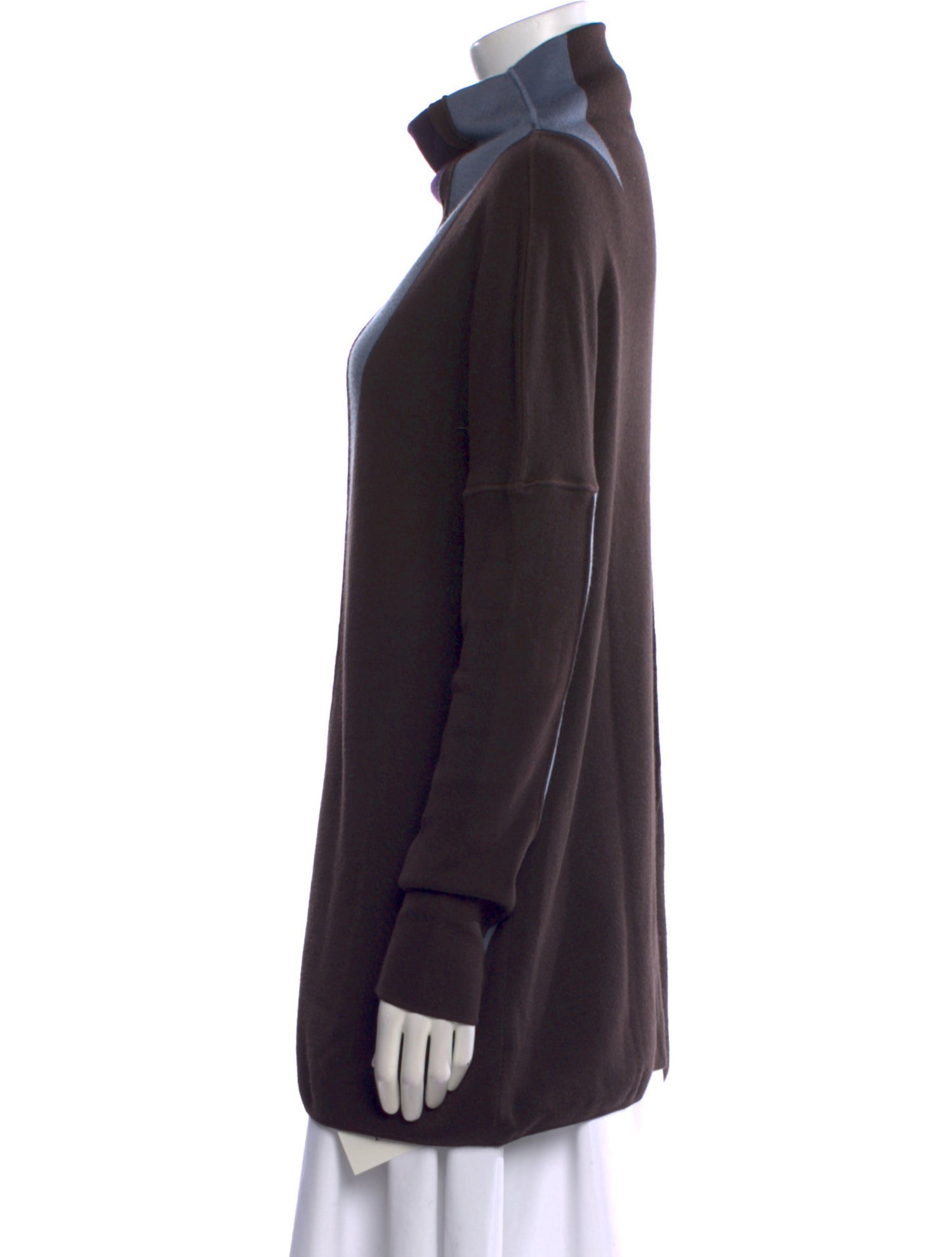 Manrico Cashmere Cashmere Colorblock Pattern Sweater