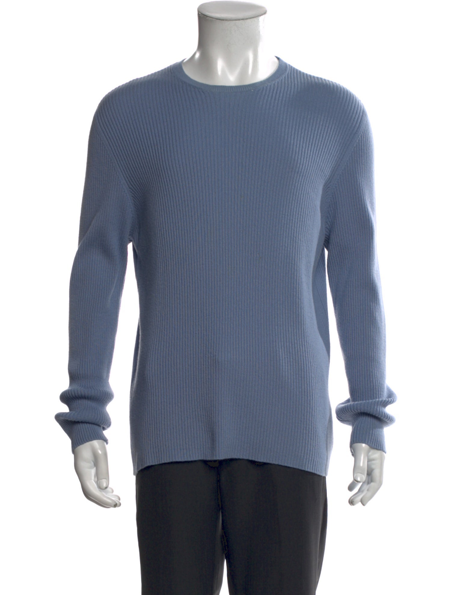Manrico Cashmere Cashmere Crew Neck Pullover