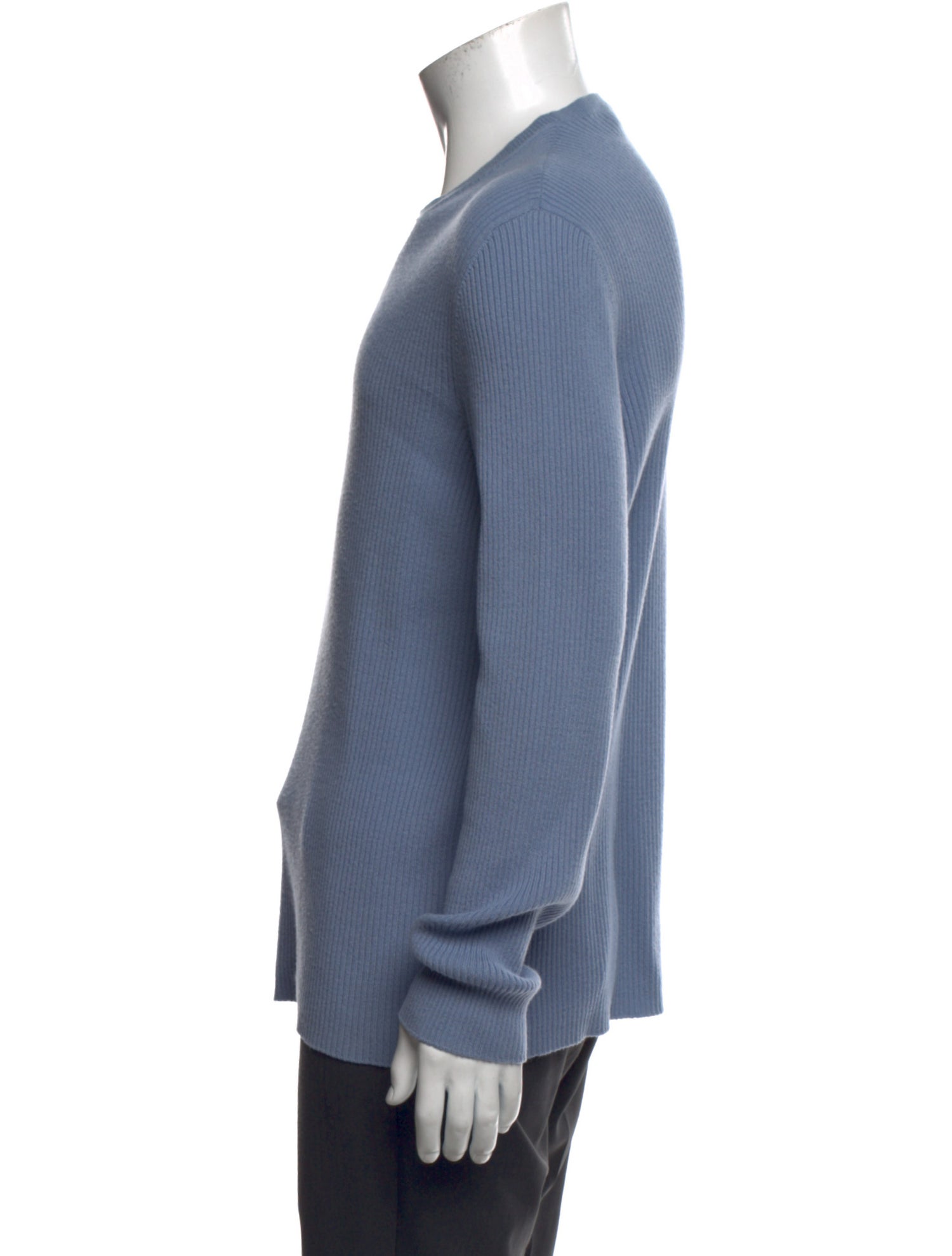 Manrico Cashmere Cashmere Crew Neck Pullover