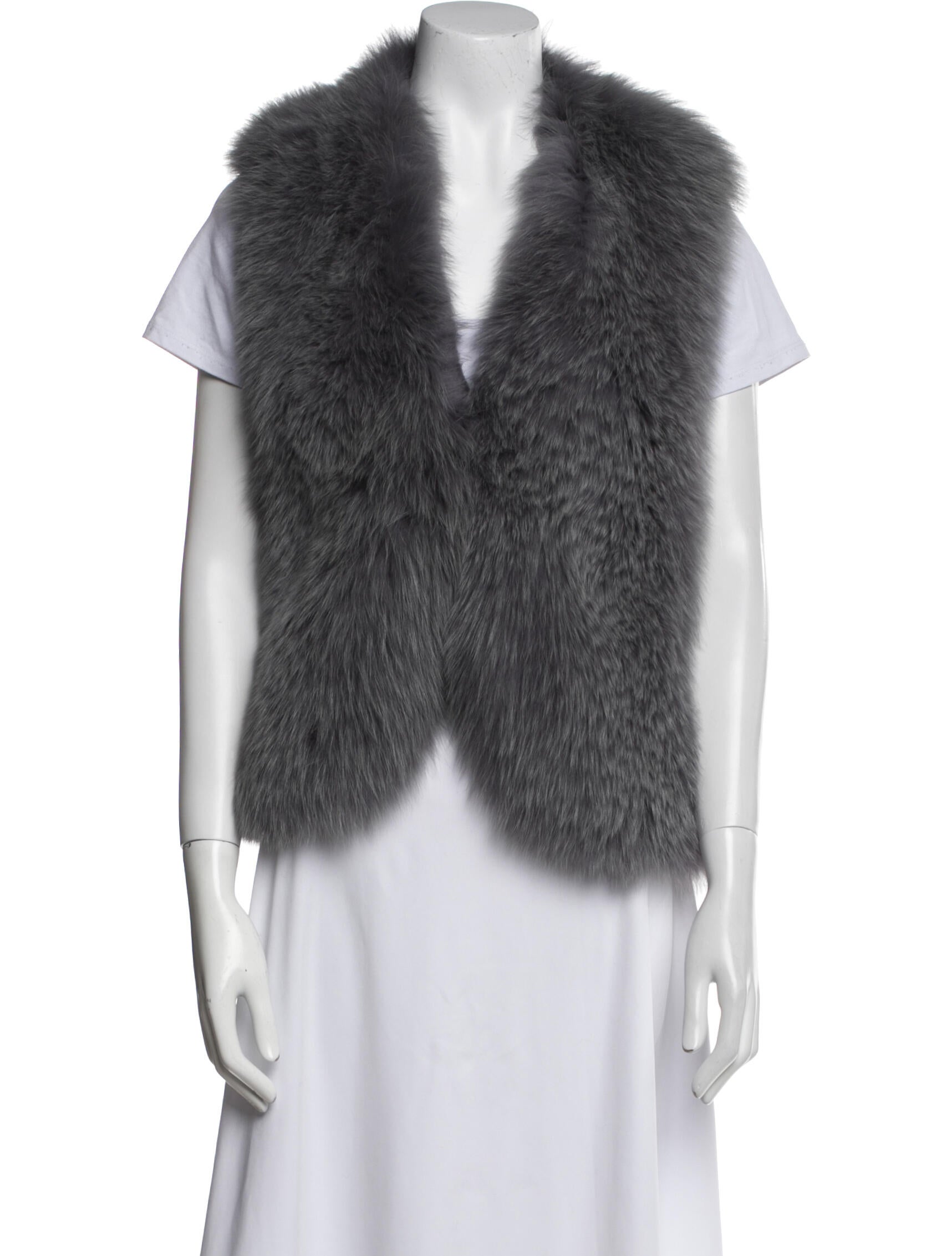 Manrico Cashmere Fur Vest