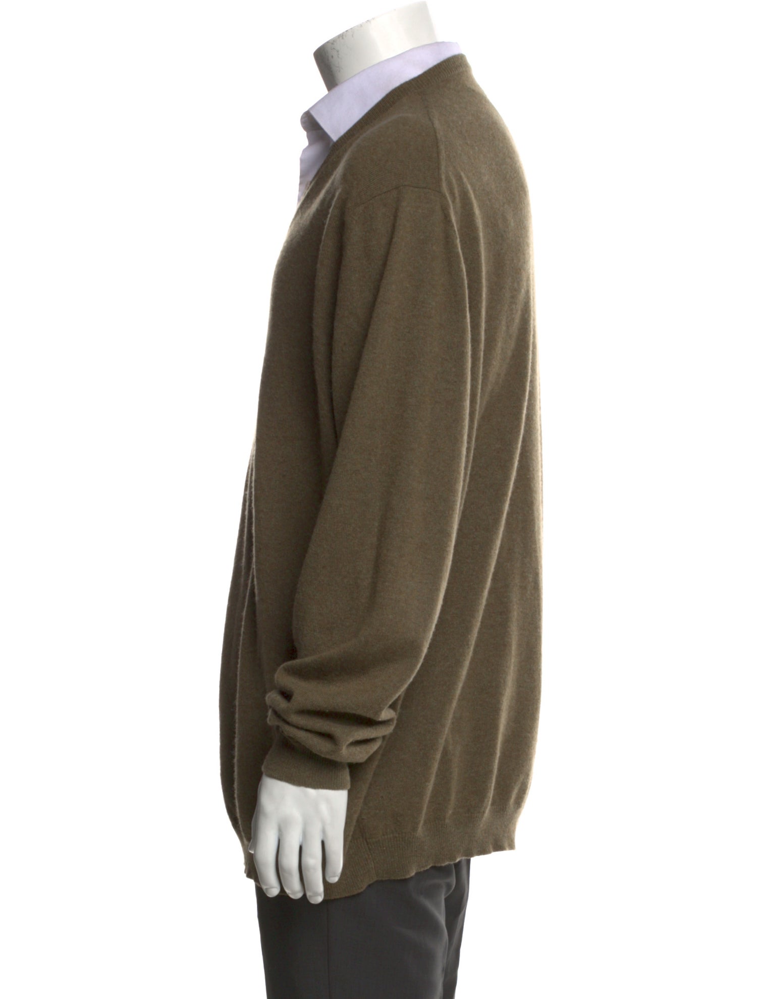Manrico Cashmere Cashmere V-Neck Pullover